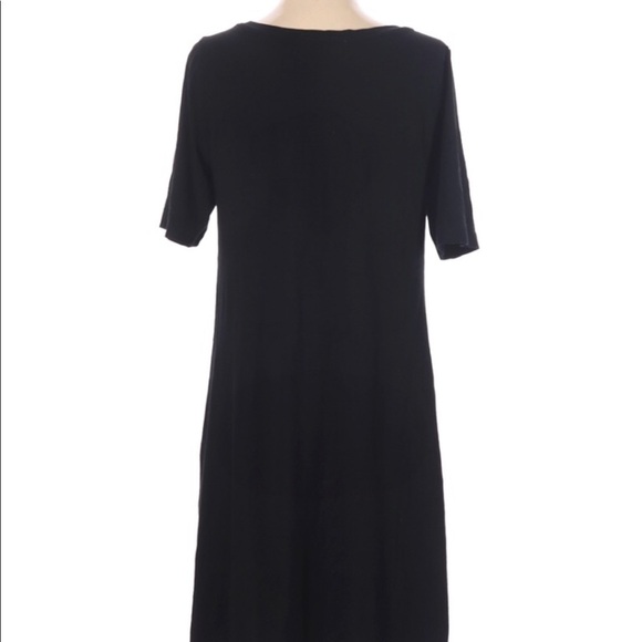 Ann Taylor LOFT size small black T-shirt dress - Picture 3 of 6